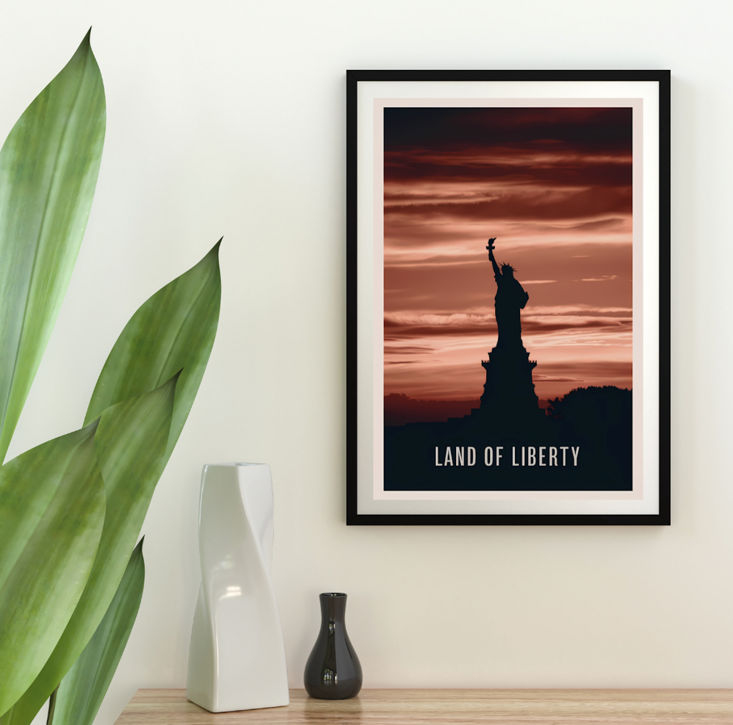 Land of Liberty - Independence Day Poster