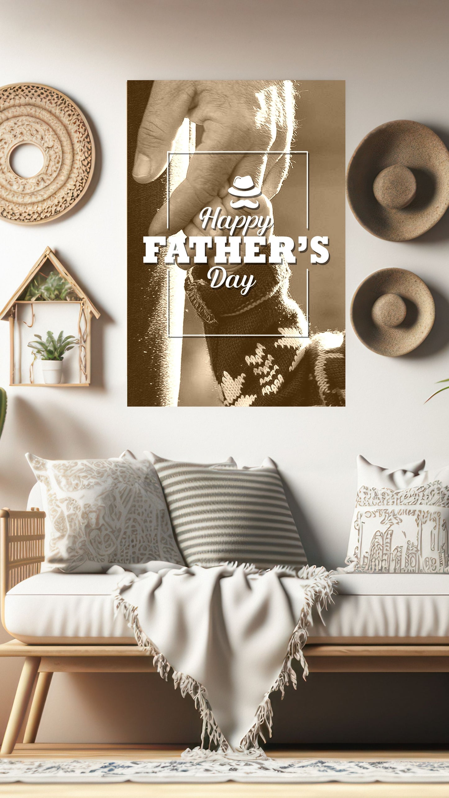 Happy Father's Day: Timeless Bond Metal Poster