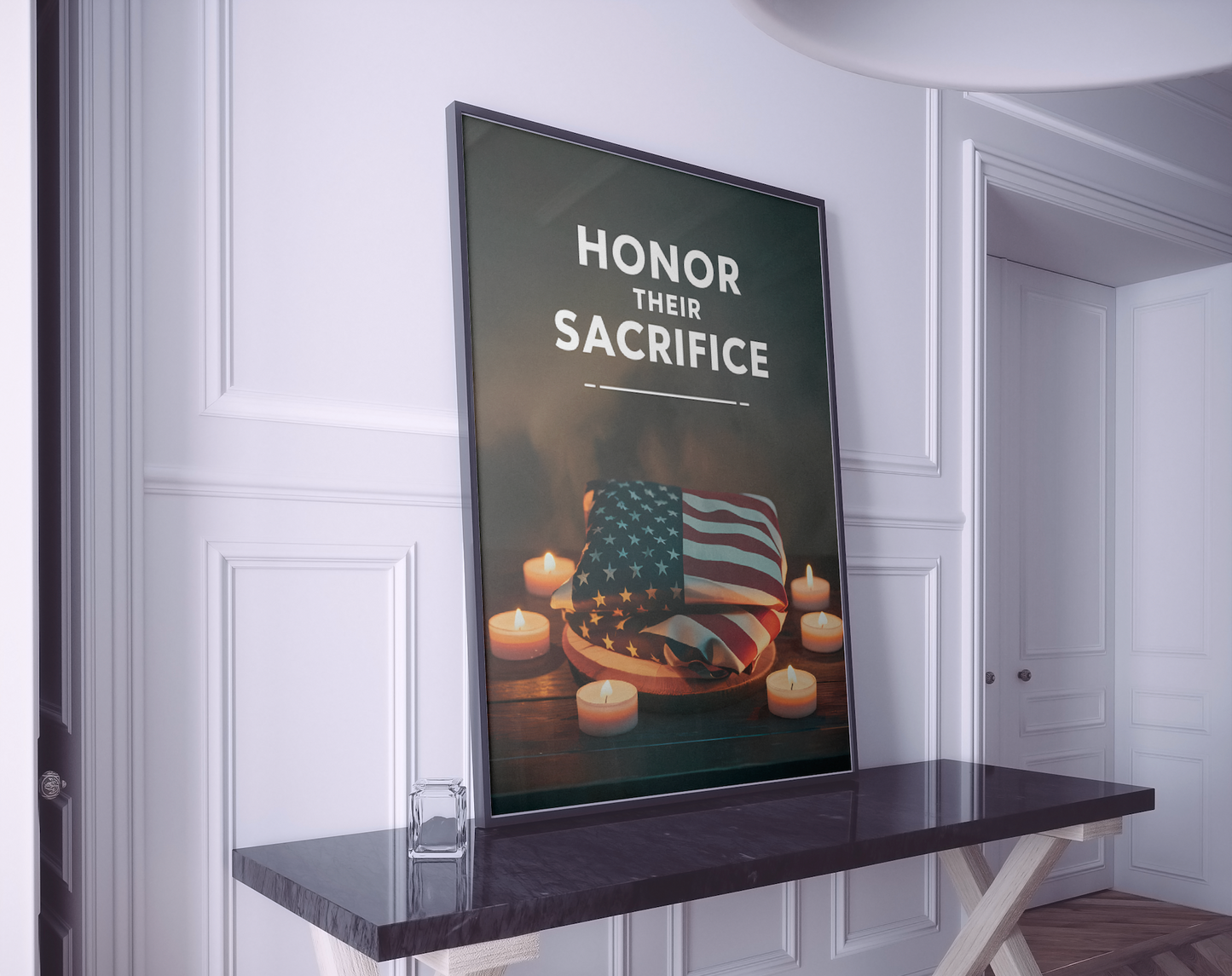 Honor Their Sacrifice - Memorial Day Poster