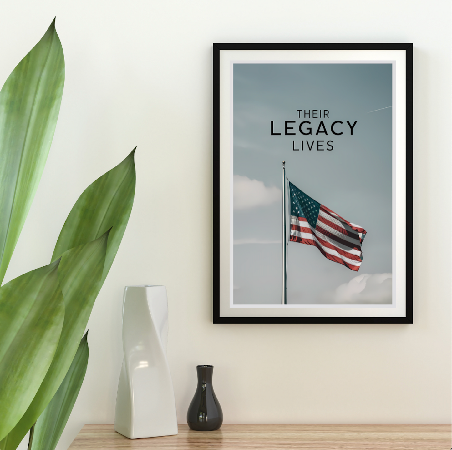 Their Legacy Lives - Memorial Day Poster