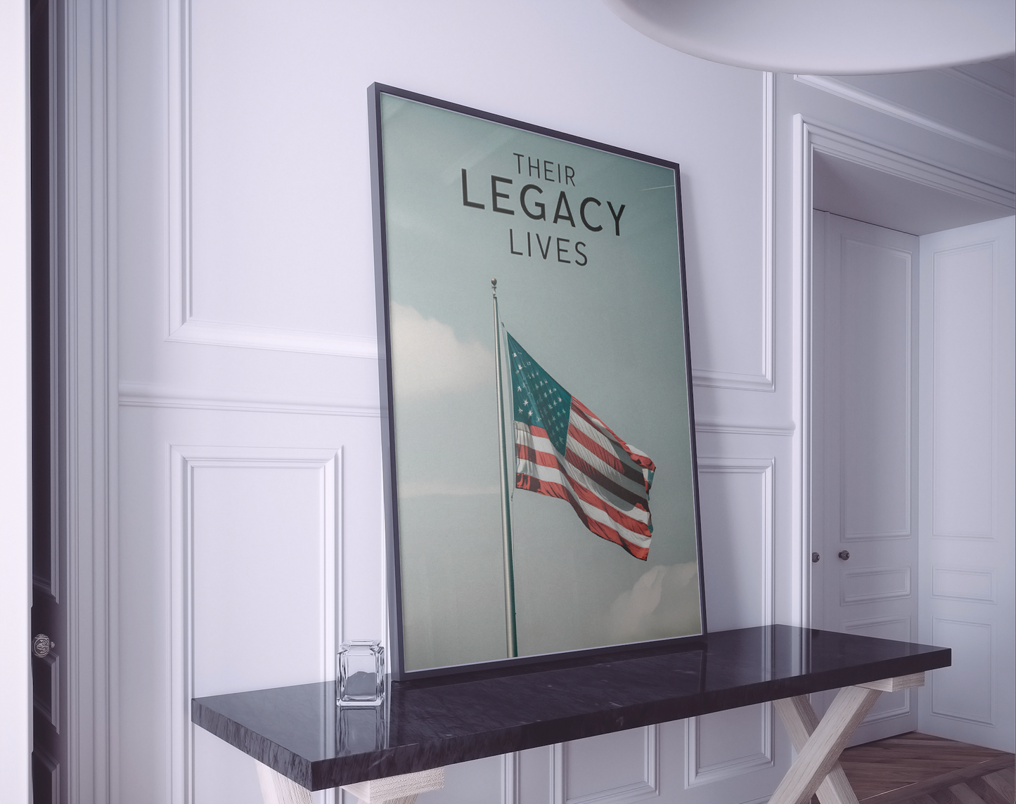 Their Legacy Lives - Memorial Day Poster