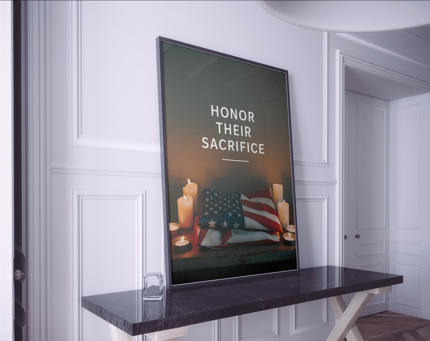 Honor Their Sacrifice - Memorial Day Poster